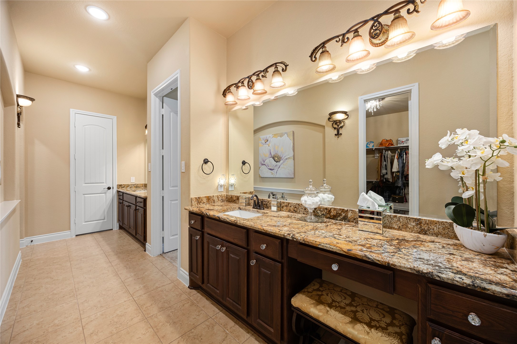 23421 Cannondale Loop Montgomery, TX 77316 - Photo 19 of 47 One of the best feautres of this bathroom - his and hers water closets! On on each side of the bathoom.
