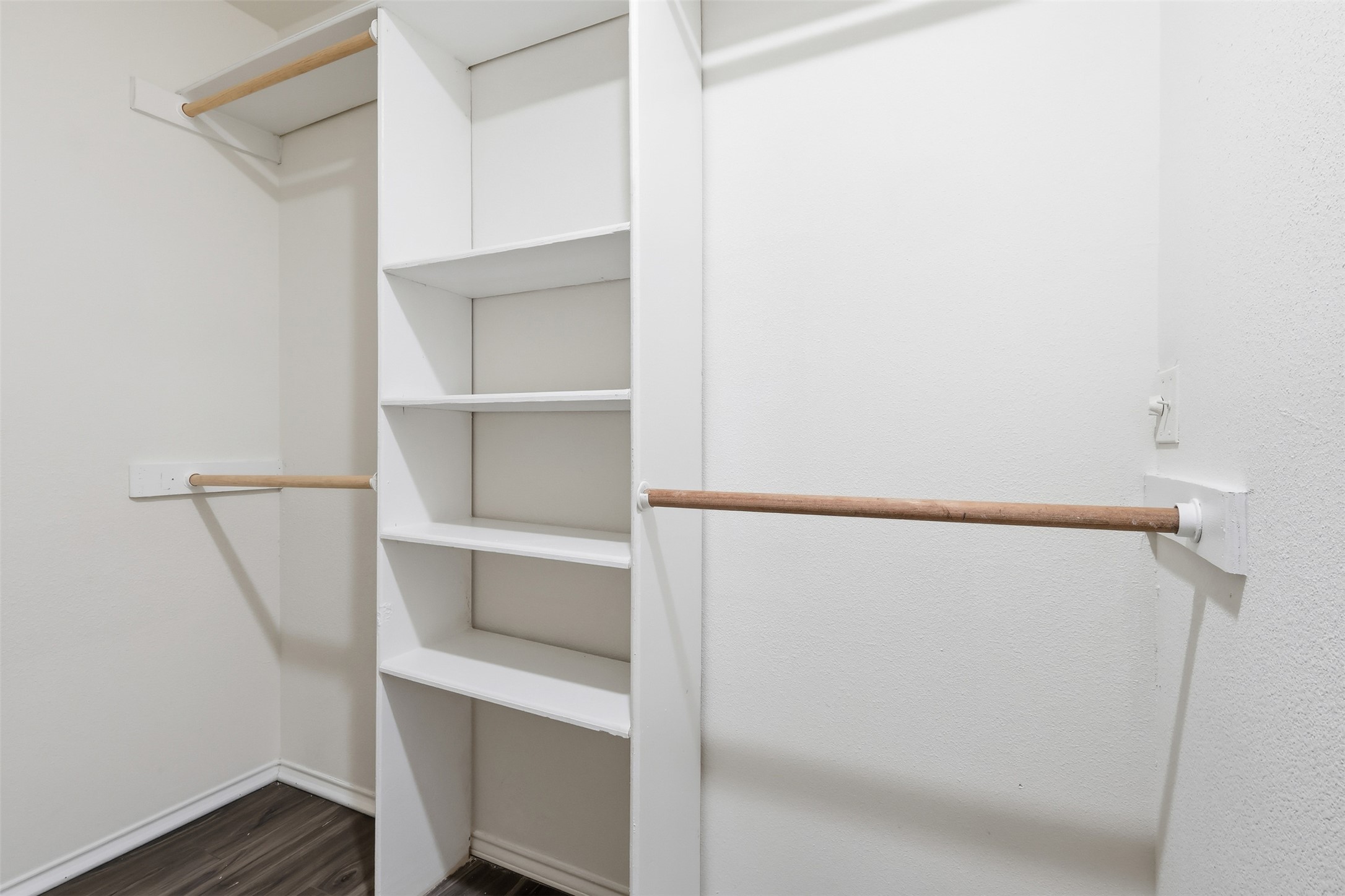 13201 Jacobson Road Manor, TX 78653 - Photo 20 of 25 a view of an empty walk in closet