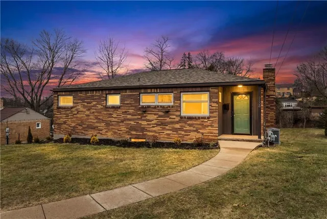a view of swimming pool with an outdoor space and seating area