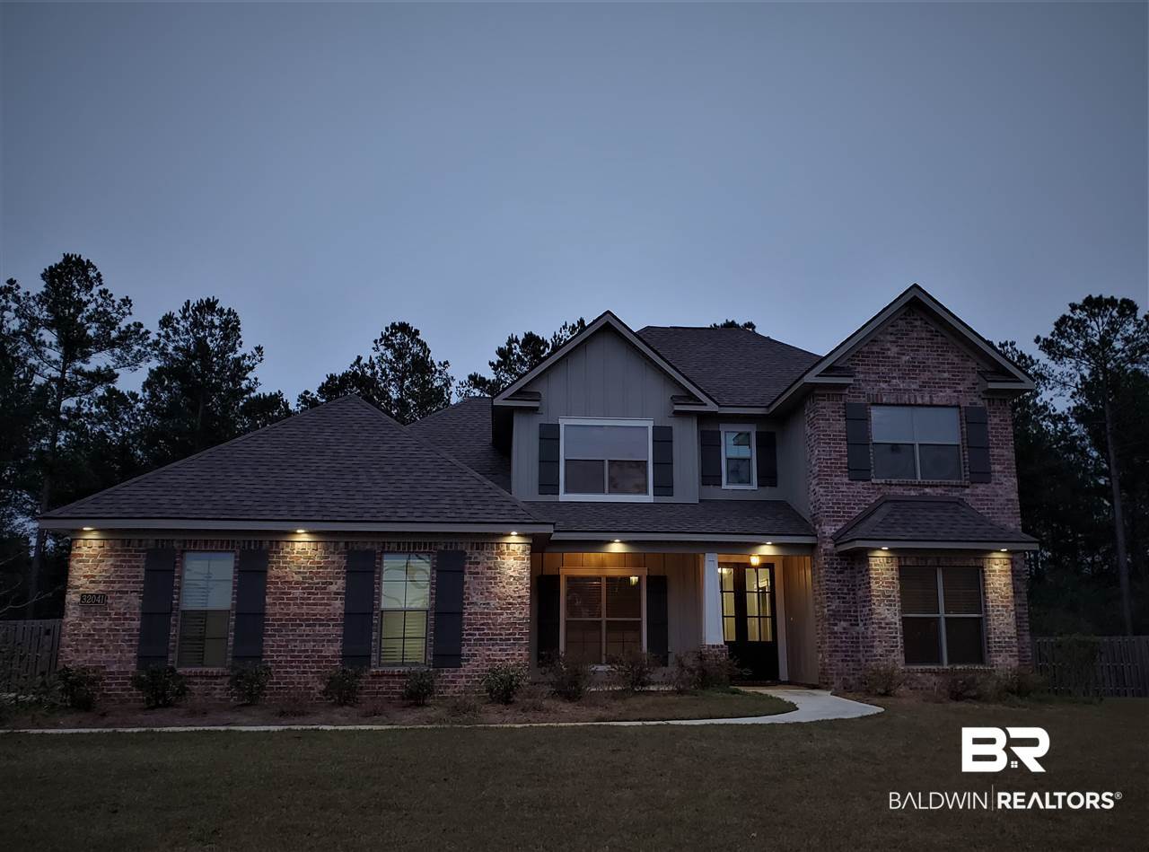 32041 Bobwhite Road Daphne, AL 36527 - Photo 2 of 15 Front at Night