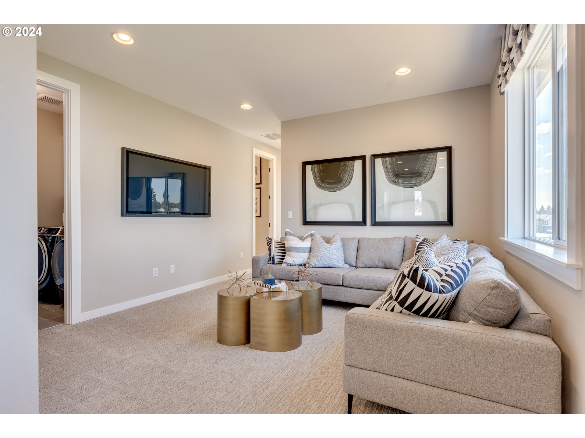 842 Northwest 178th Street Ridgefield, WA 98642 - Photo 16 of 46 a living room with furniture and a window