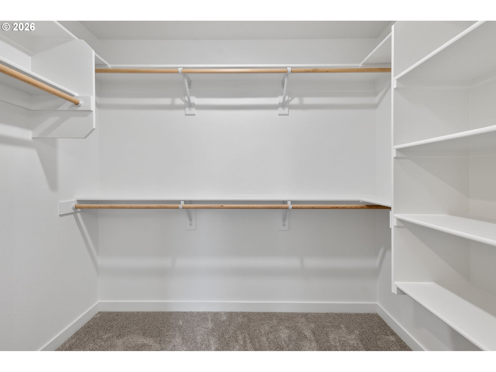 4055 Southwest McKinley Street, Unit 39 Gresham, OR 97080 - Photo 23 of 35 a view of an empty walk in closet