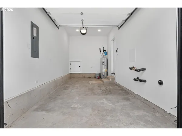 a view of a door of the house