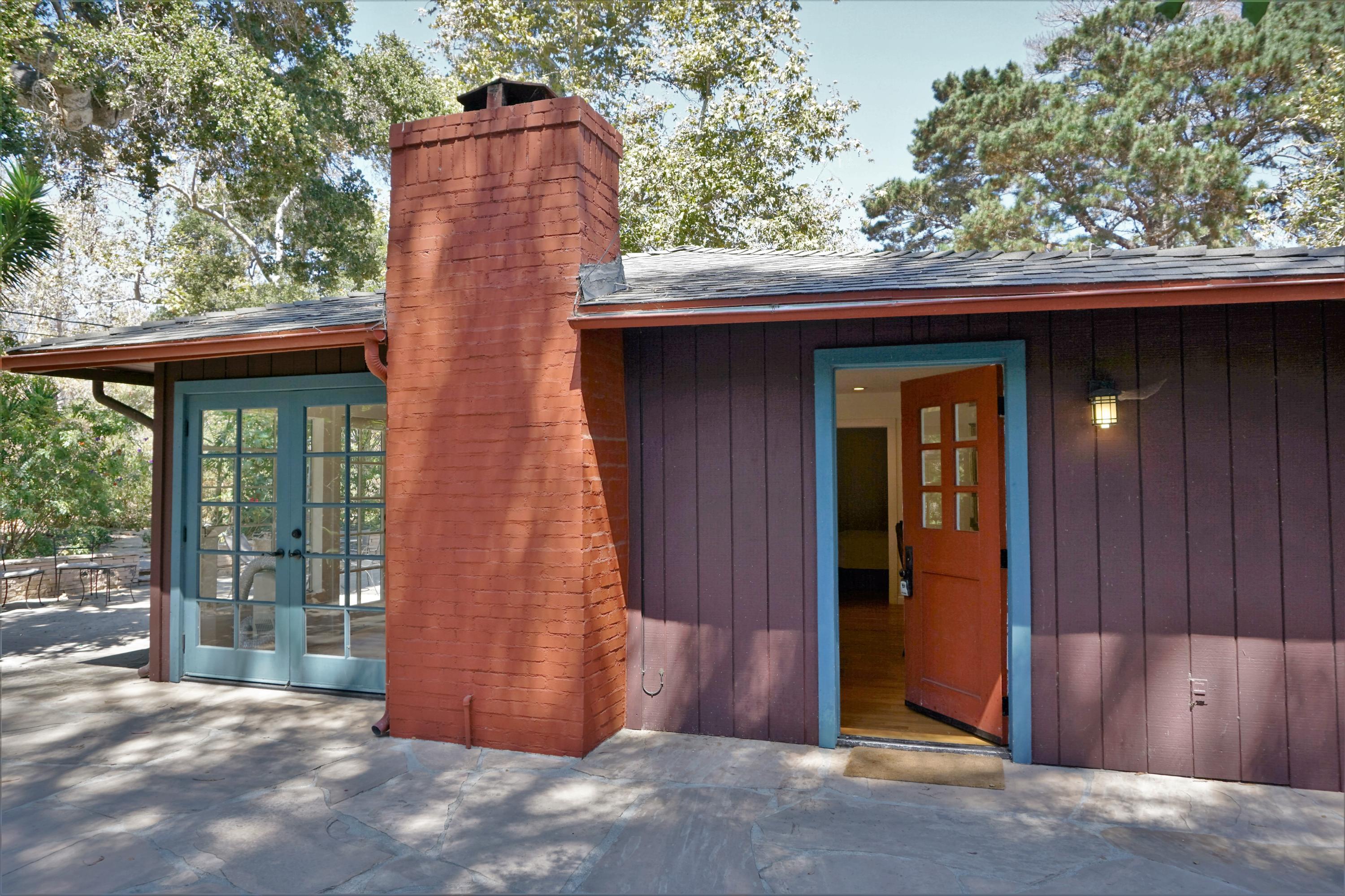 220 Olive Mill Road Santa Barbara, CA 93108 - Photo 6 of 6 a view of a wooden door of the house