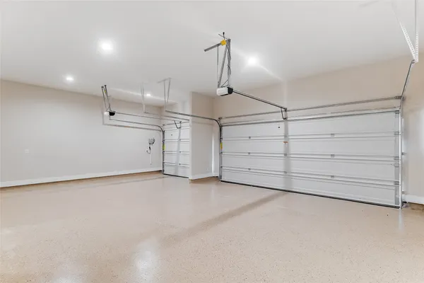 a view of room with window and outdoor view