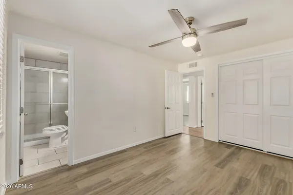 wooden floor in an empty room