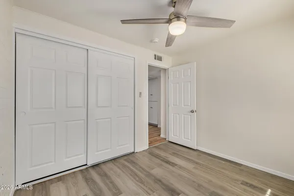 wooden floor in an empty room