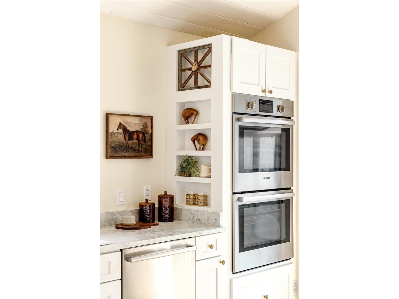 1040 Brook Road Boulder, CO 80302 - Photo 16 of 31 Double Oven + Open Shelving