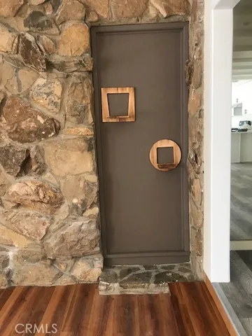 a view of door