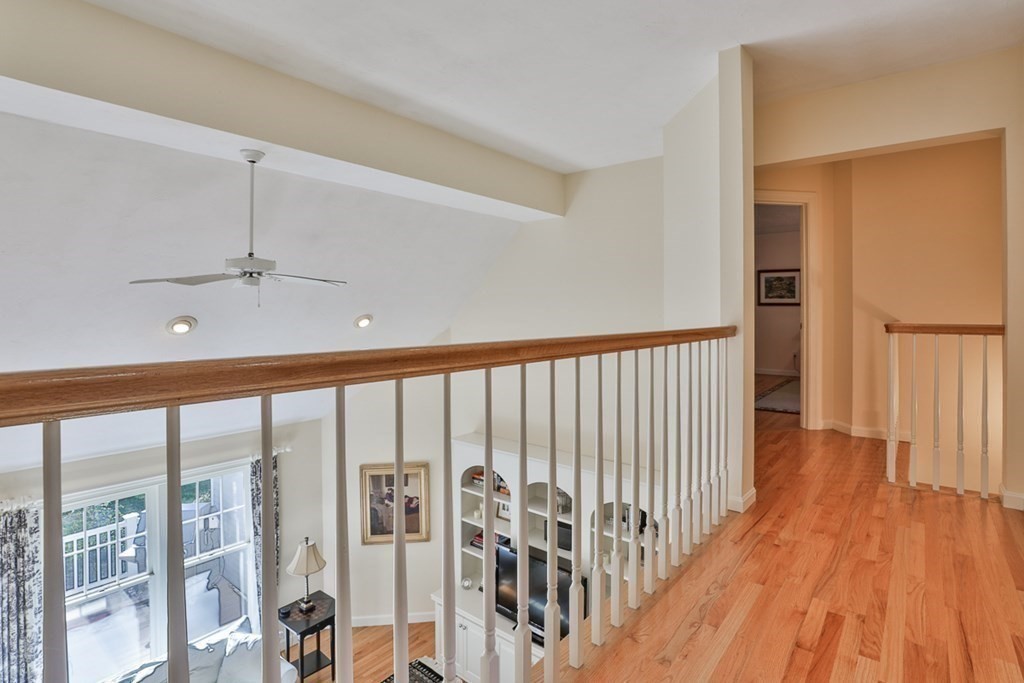 6 Whitney Road Boxford, MA 01921 - Photo 24 of 42 a view of staircase with wooden floor