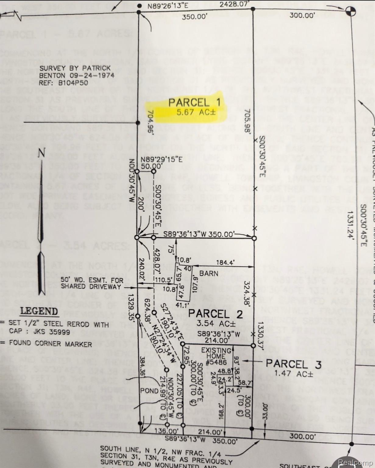5516 Lowe Road Fowlerville, MI 48836 - Photo 17 of 17 Parcel .jpg