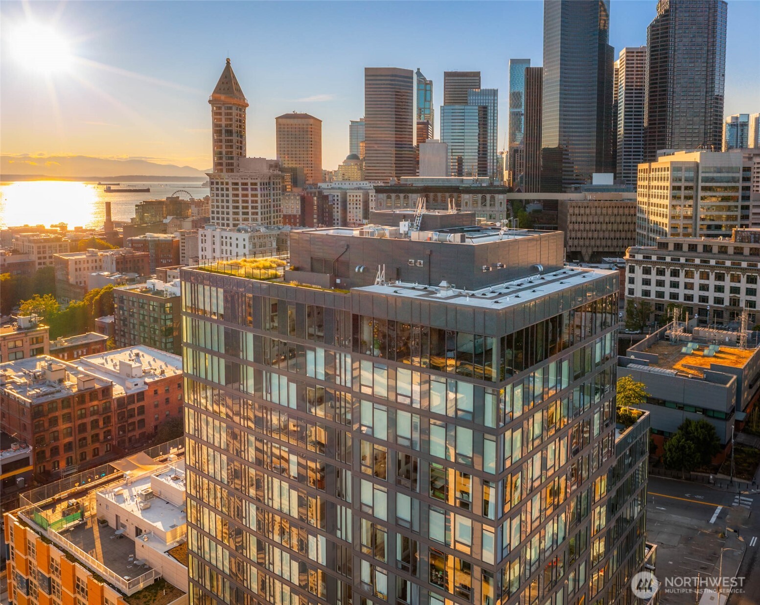 450 South Main Street, Unit 806 Seattle, WA 98104 - Photo 16 of 25 a view of city with tall buildings