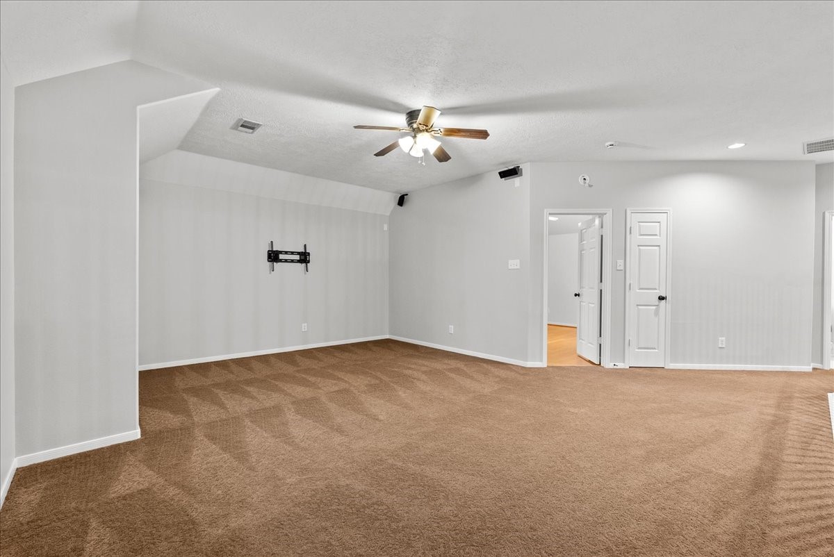 2876 Match Point Lane Friendswood, TX 77546 - Photo 28 of 45 This carpeting in this area buffers noise