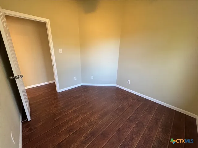 wooden floor in an empty room