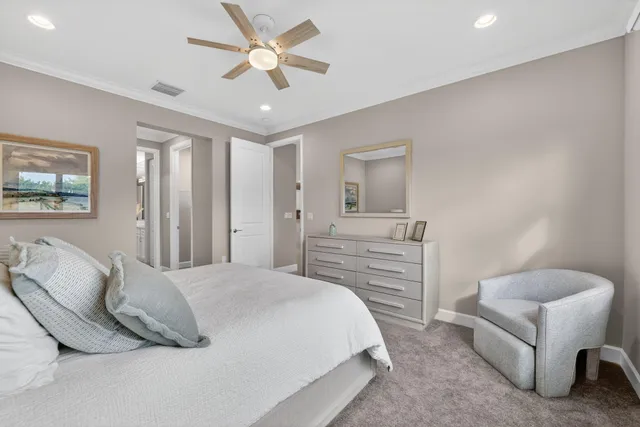 a front view of house with yard and outdoor seating