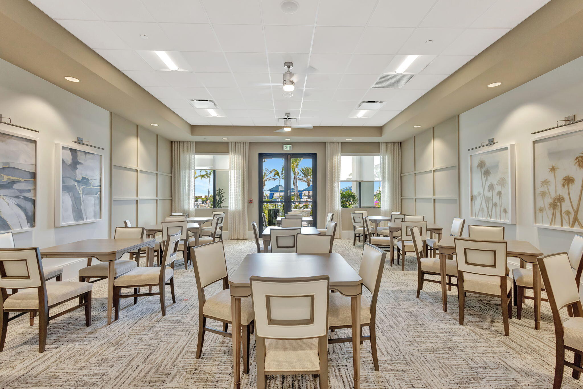 12447 Southwest Blue Mangrove Parkway Port St. Lucie, FL 34987 - Photo 71 of 80 a view of a dining room with furniture