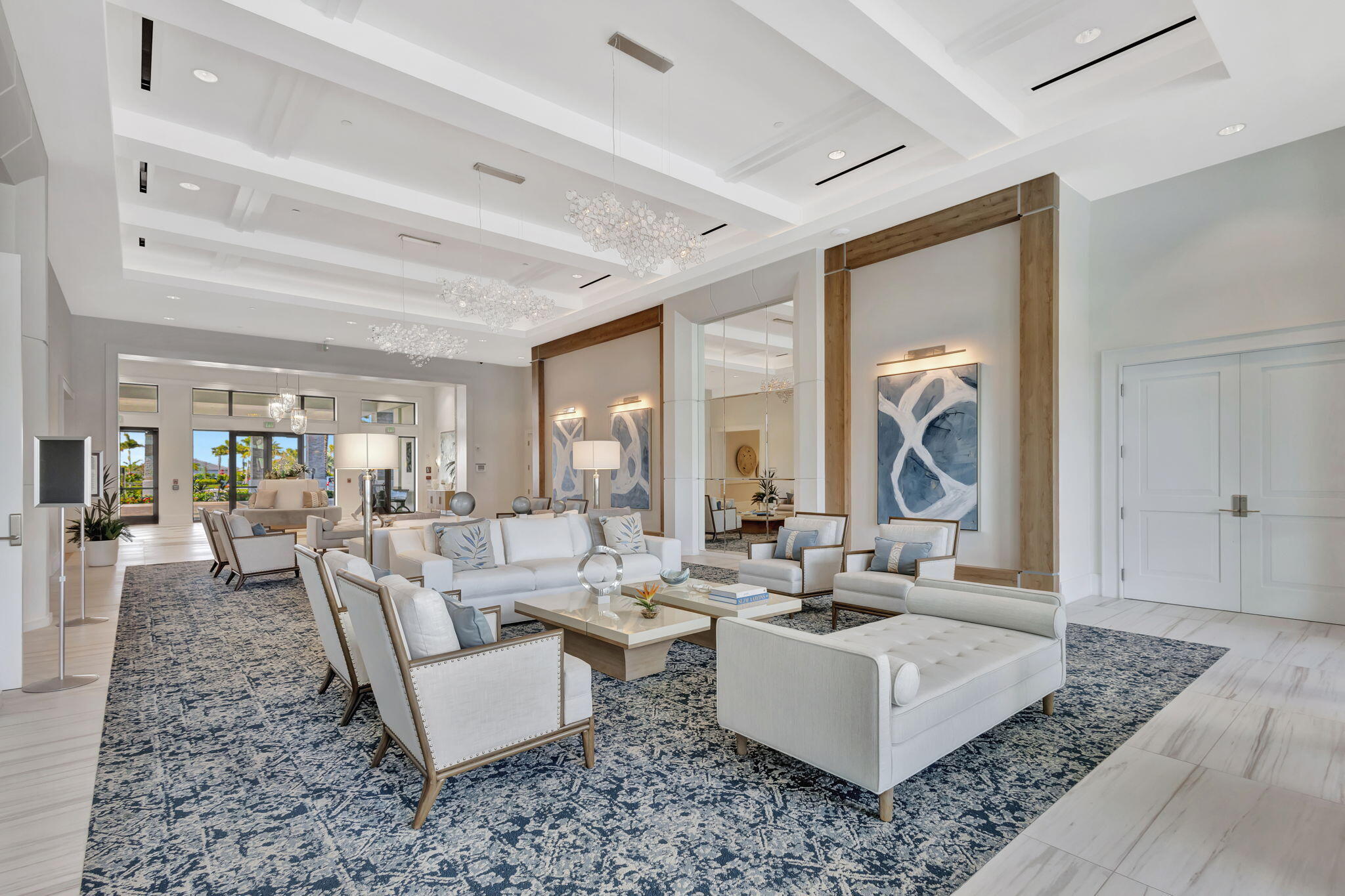 12447 Southwest Blue Mangrove Parkway Port St. Lucie, FL 34987 - Photo 79 of 80 a living room with furniture and a large window
