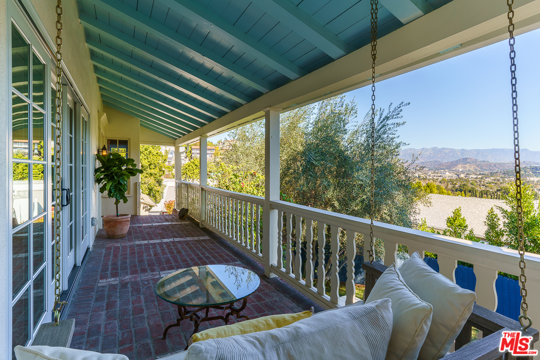 3347 Ley Drive Los Angeles, CA 90027 - Photo 11 of 54 a view of a balcony with furniture