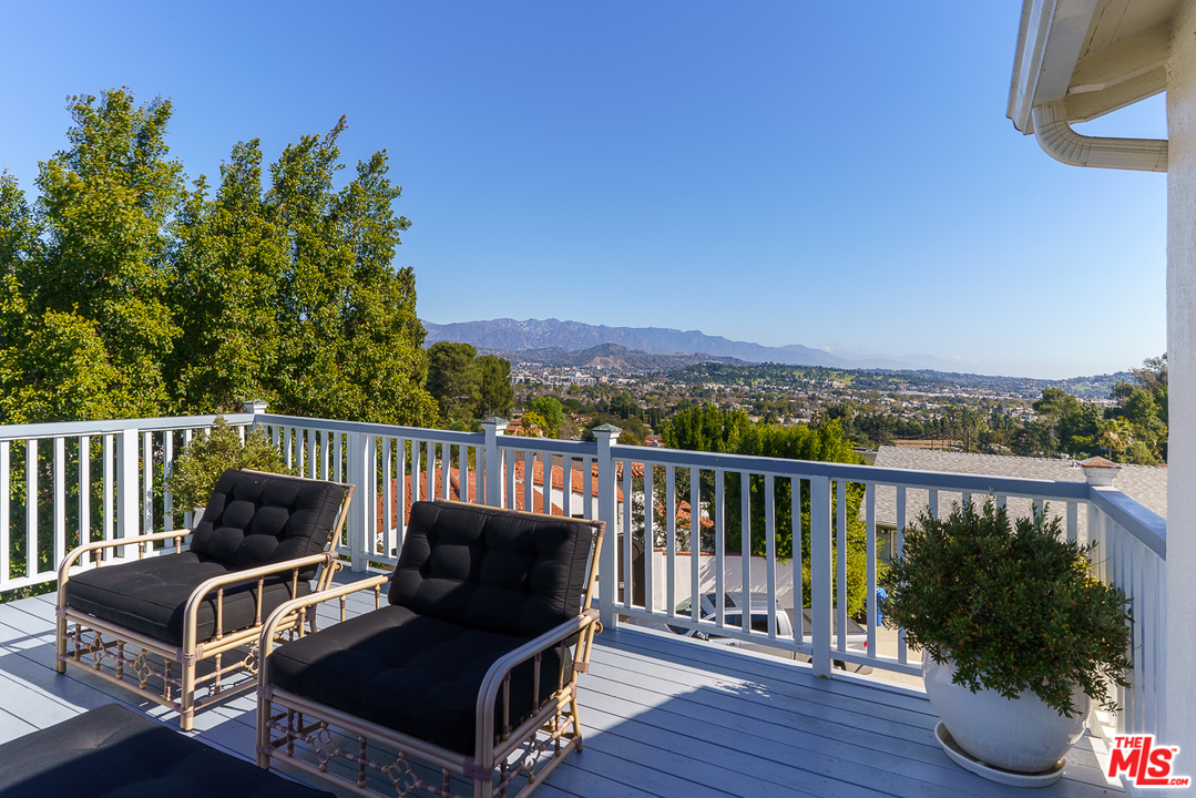 3347 Ley Drive Los Angeles, CA 90027 - Photo 49 of 54 a view of a two chairs on the roof deck