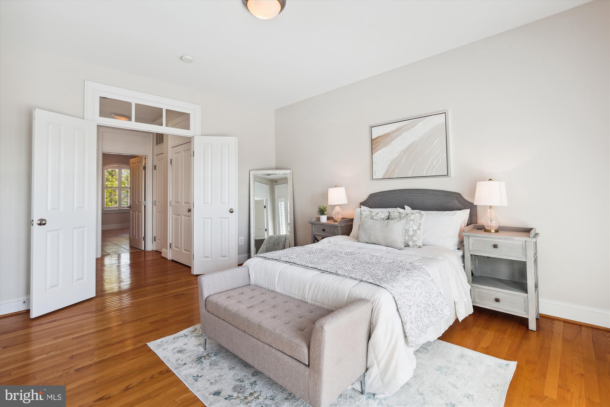 229 Locust Street Southeast, Unit 3 Vienna, VA 22180 - Photo 33 of 57 Top Floor Primary Bedroom