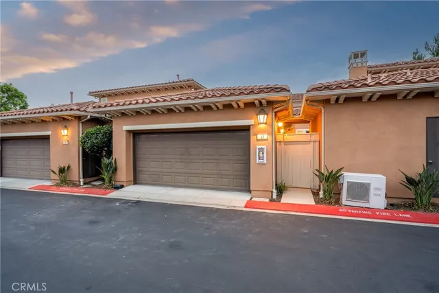 a view of a house with a outdoor space