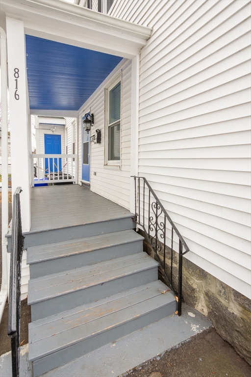 816 River Street, Unit 1 Boston, MA 02136 - Photo 14 of 16 a view of entryway and hall with wooden floor