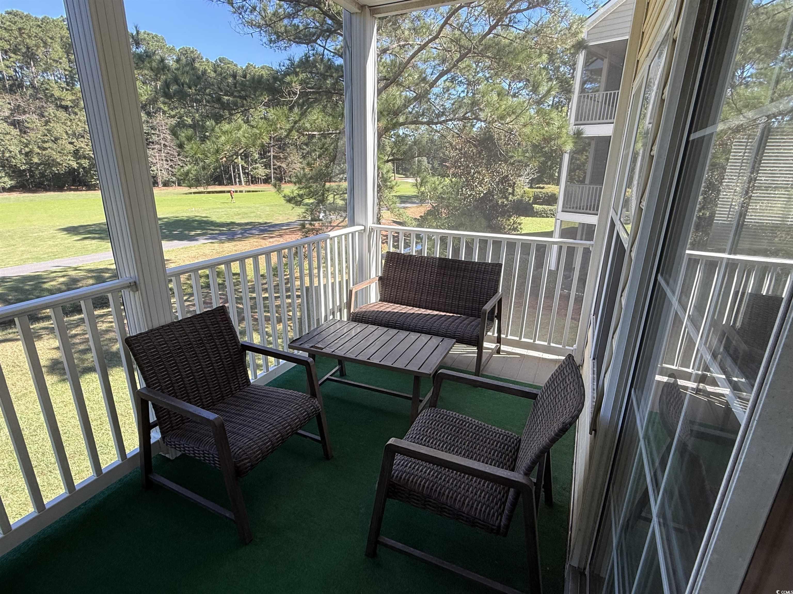 5858 Longwood Drive, Unit #204 Murrells Inlet, SC 29576 - Photo 11 of 13 View of balcony