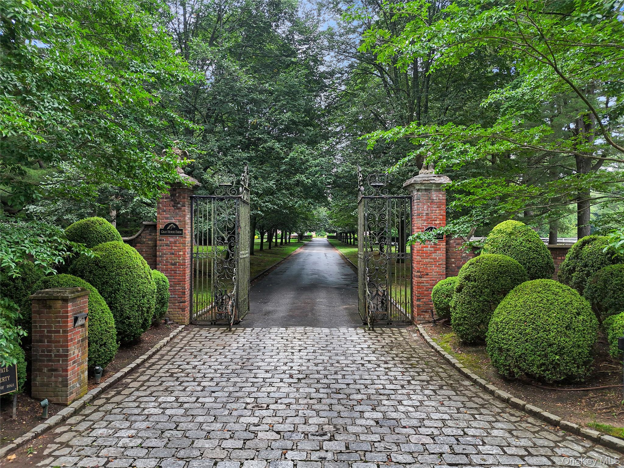 60 Piping Rock Road Glen Head, NY 11545 - Photo 2 of 36 View of gate