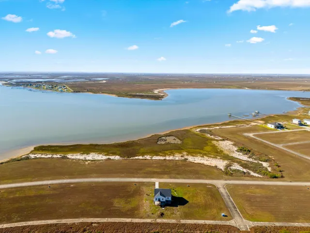 a view of an ocean and beach