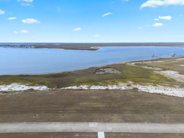 a view of an ocean and beach