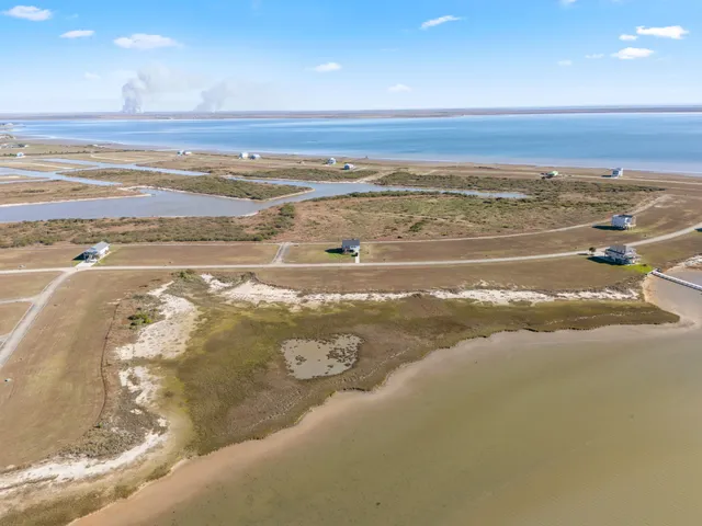 a view of an ocean and beach