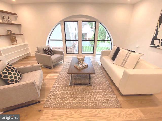 Living room overlooking glen