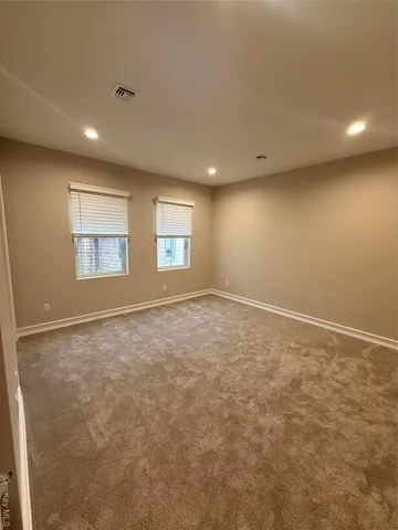 a close view of closet