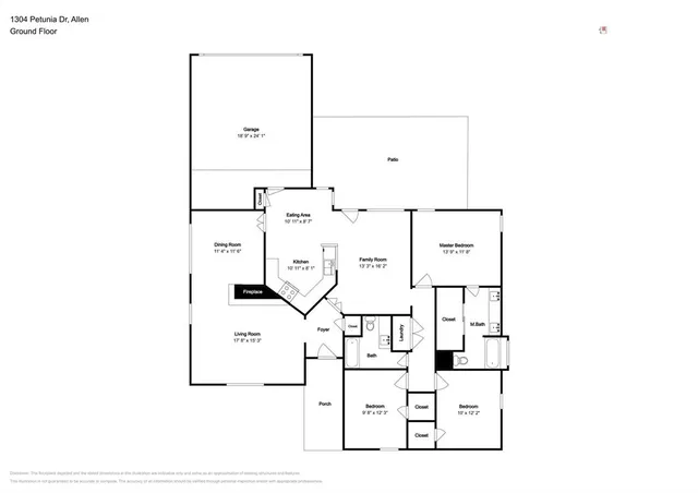 $340,000 | 1304 Petunia Drive, Allen, TX 75002