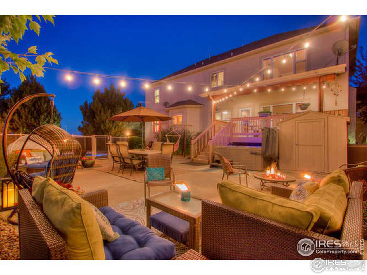 1441 Shelby Drive Berthoud, CO 80513 - Photo 11 of 40 a view of a room with gym equipment