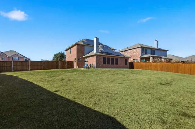 a view of a lake with houses