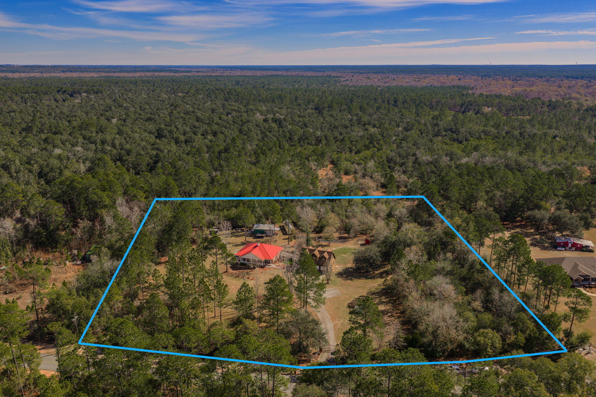 4398 Wilkerson Bluff Road Holt, FL 32564 - Photo 1 of 110 a view of a balcony with an outdoor space