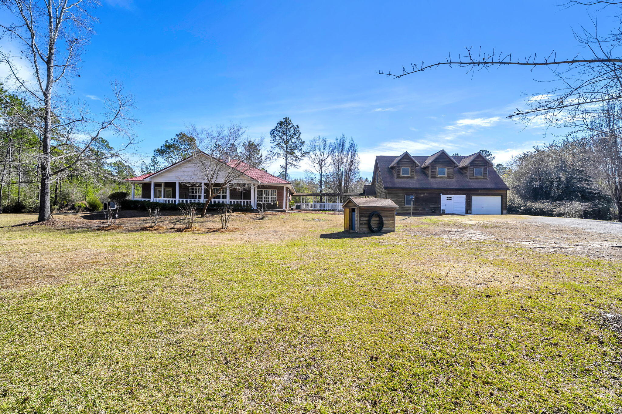 4398 Wilkerson Bluff Road Holt, FL 32564 - Photo 70 of 110 a view of a house with a big yard