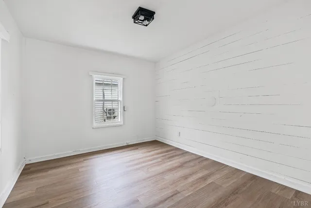 wooden floor in an empty room