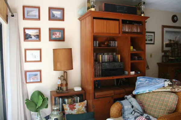 a close view of sink