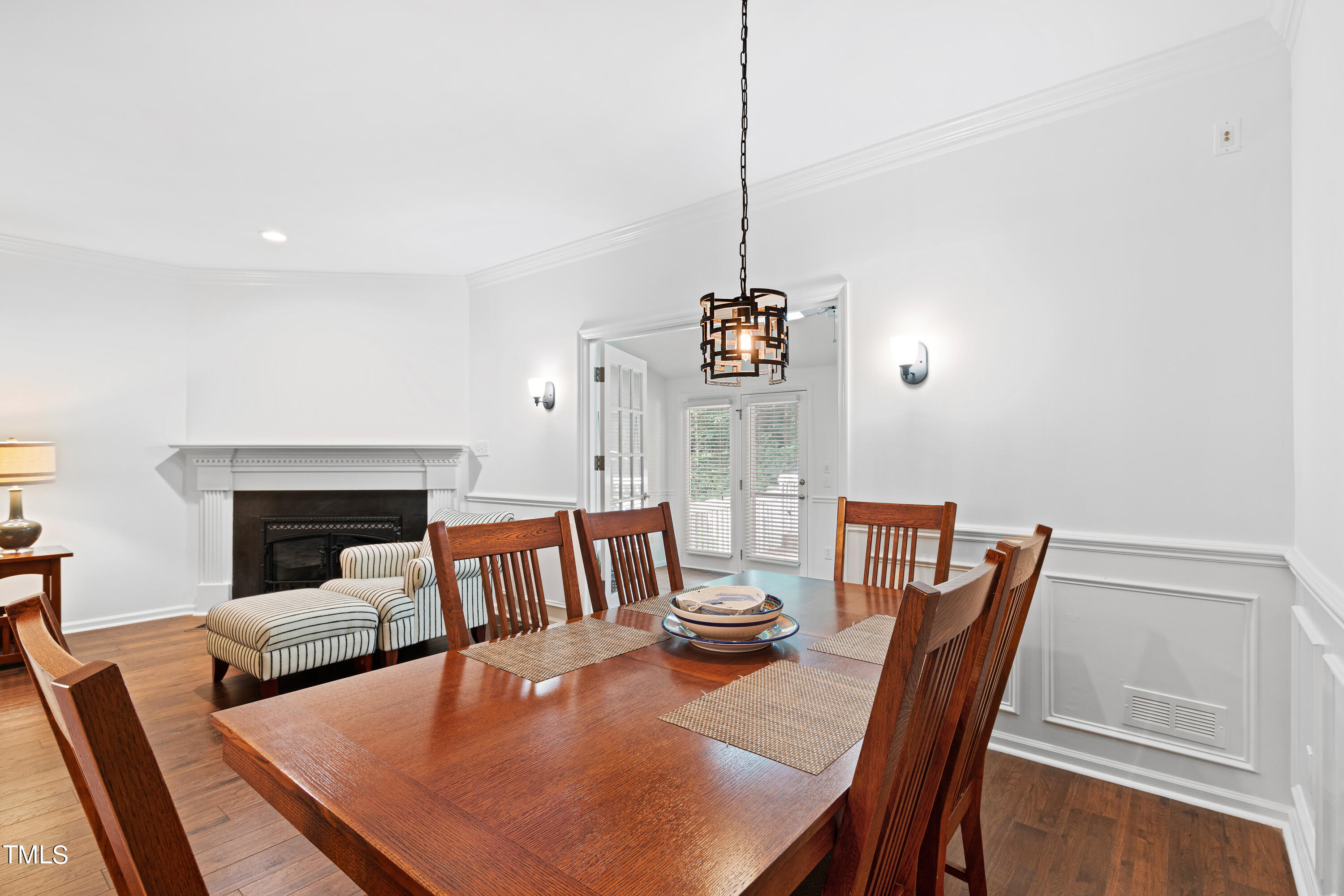 3834 Carnegie Lane Raleigh, NC 27612 - Photo 13 of 38 a view of a dining room with furniture