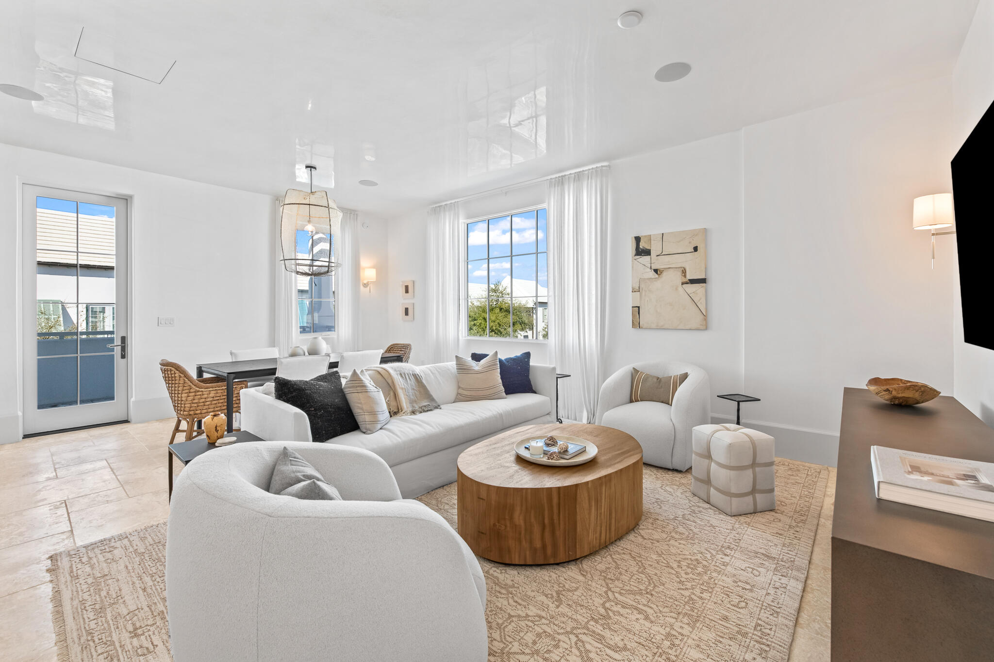 27 Admiralty Row, Unit 201 Inlet Beach, FL 32461 - Photo 13 of 35 a living room with furniture and window