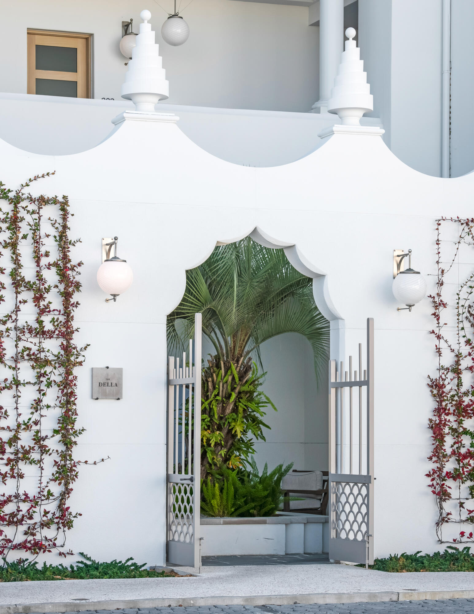 27 Admiralty Row, Unit 201 Inlet Beach, FL 32461 - Photo 25 of 35 a picture of a bathroom with a sink and a mirror