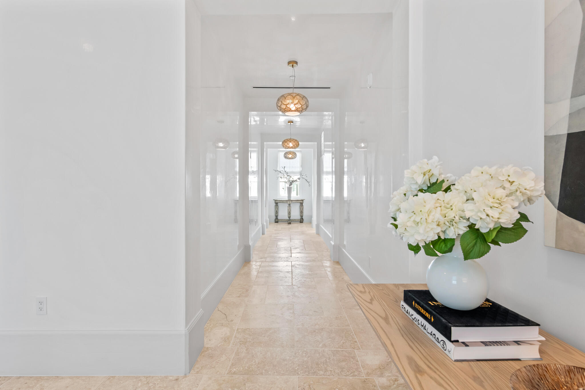 27 Admiralty Row, Unit 201 Inlet Beach, FL 32461 - Photo 3 of 35 a view of a hallway with wooden floor