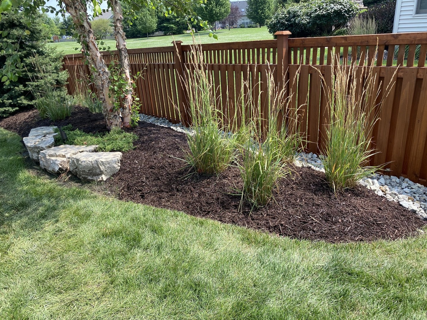 13423 Summergrove Drive Plainfield, IL 60585 - Photo 34 of 37 a view of a backyard with plants