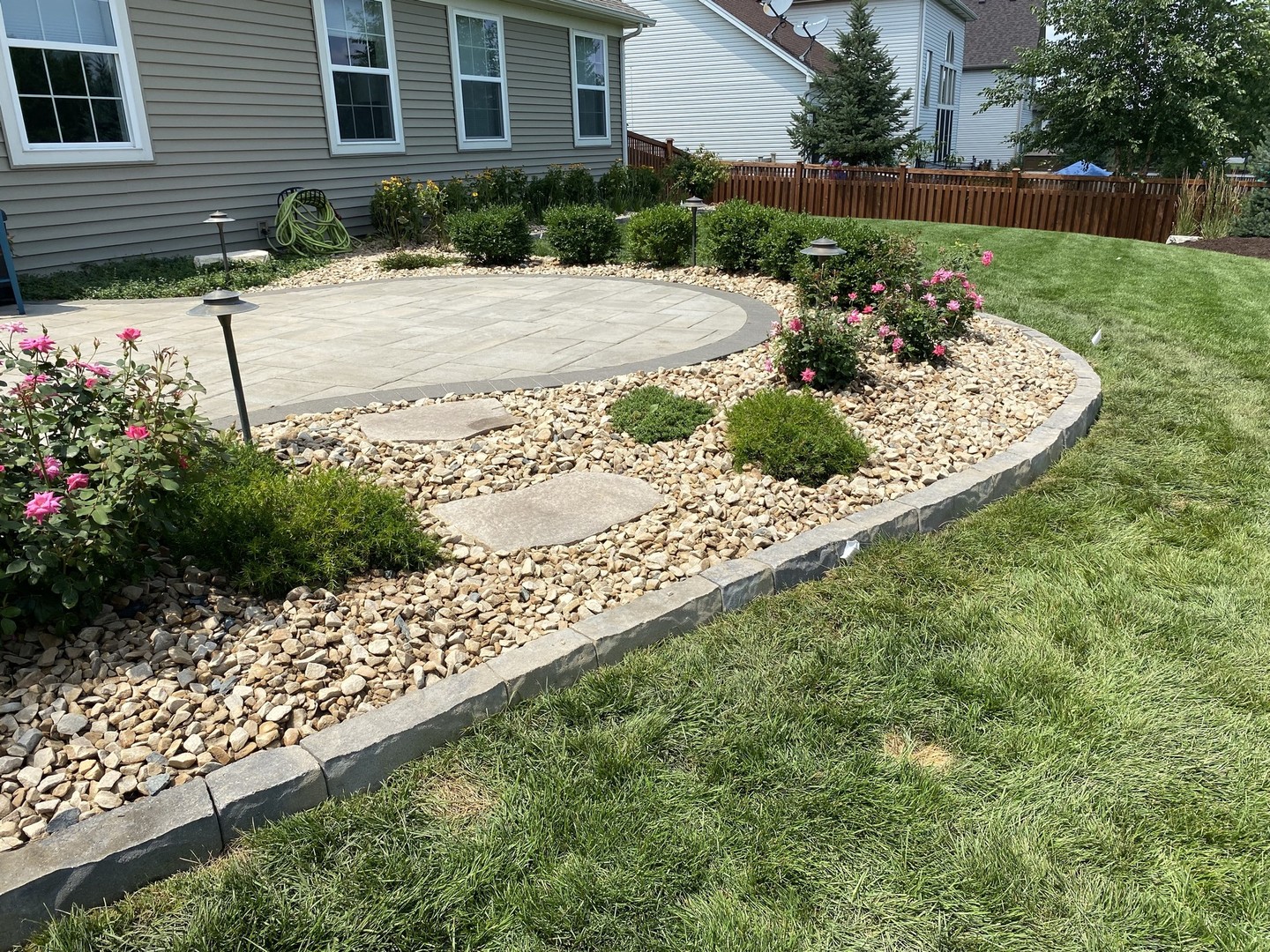 13423 Summergrove Drive Plainfield, IL 60585 - Photo 35 of 37 a view of a backyard with plants and flowers