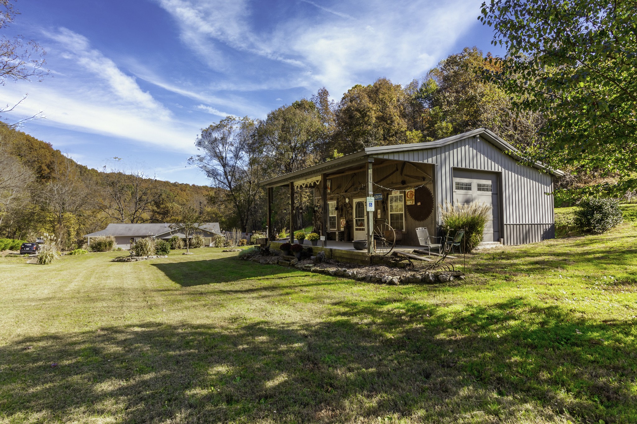 525 York Hollow Road Pulaski, TN 38478 - Photo 24 of 48 a view of a house with swimming pool and a yard
