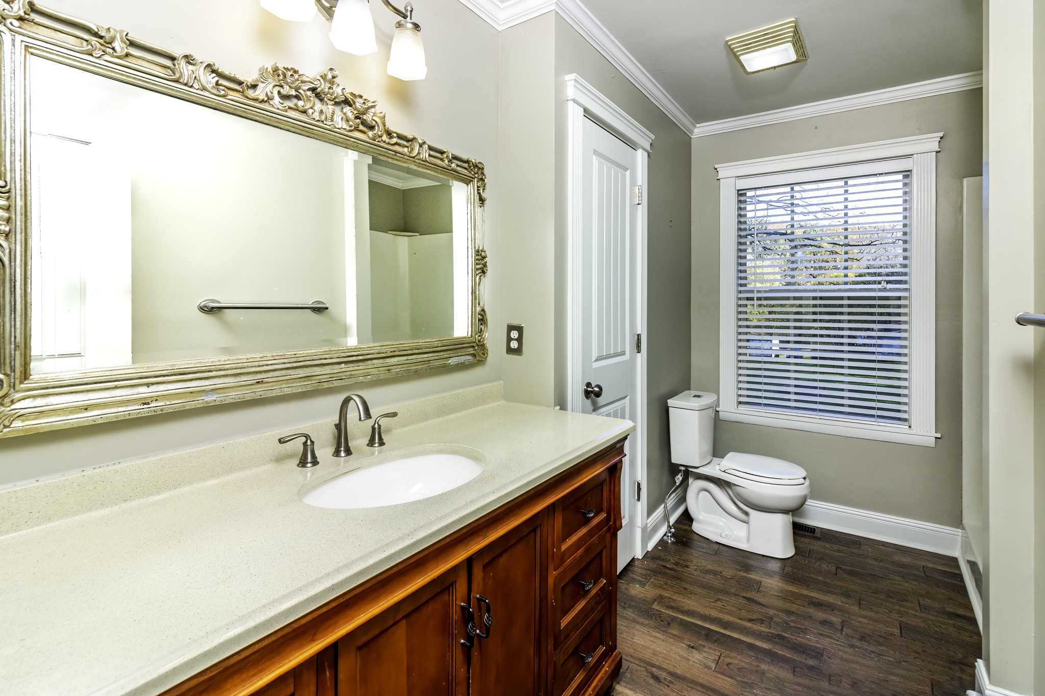 525 York Hollow Road Pulaski, TN 38478 - Photo 10 of 48 a bathroom with a sink a toilet and a mirror