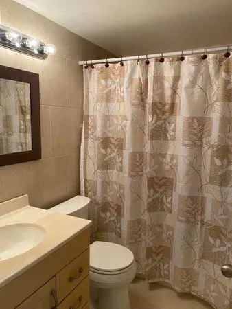 a bathroom with a sink and a toilet