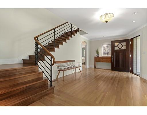 14 Byron Road Weston, MA 02493 - Photo 16 of 33 a view interior of a house with wooden floor and stairs